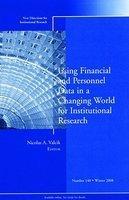 Using Financial and Personnel Data in a Changing World for Institutional Research