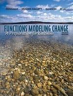 Functions Modeling Change: A Preparation for Calculus 0004 Edition