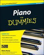 Piano for Dummies [With CDROM]