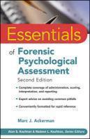 Essentials of Forensic Psychological Assessment