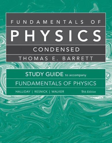 Student Study Guide for Fundamentals of Physics, 9th Edition