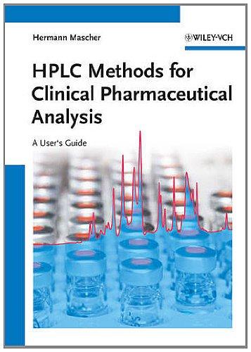 HPLC Methods for Clinical Pharmaceutical Analysis: A User's Guide