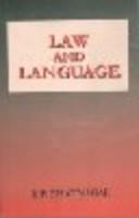 Law and Language PB