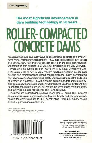 Roller-Compacted Concrete Dams 