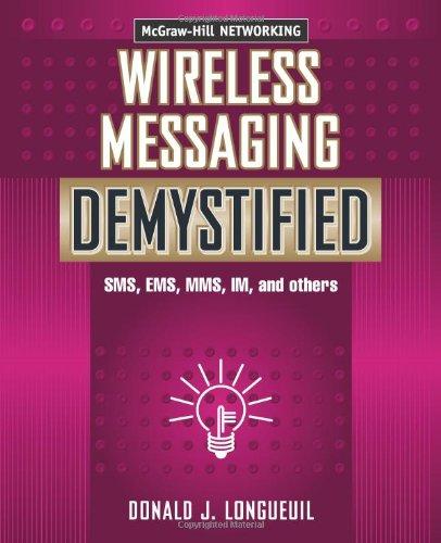 Wireless Messaging Demystified: SMS, EMS, MMS, IM, and others
