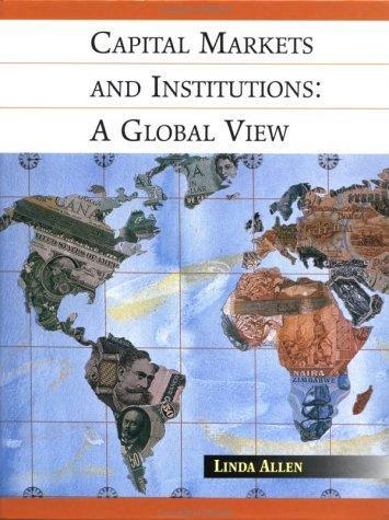 Capital Markets and Institutions: A Global View