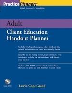 Adult Client Education Handout Planner [With CDROM] Pap/Cdr Edition