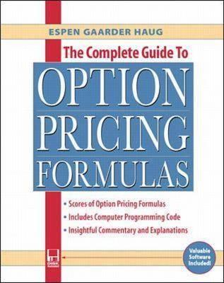 The Complete Guide to Option Pricing Formulas