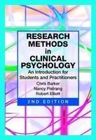 Research Methods in Clinical Psychology: An Introduction for Students and Practitioners, 2nd Edition