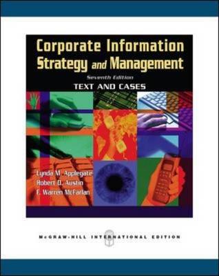 Corporate Information Strategy and Management: Text and Cases (Paperback)