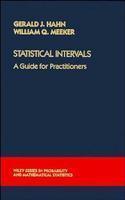 Statistical Intervals: A Guide for Practitioners
