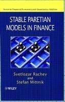 Stable Paretian Models In Finance: