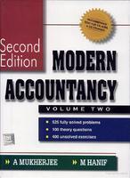 Modern Accountancy: Volume II,Mukherjee&Hanif