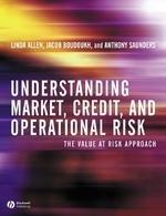 Understanding Market, Credit, and Operational Risk: The Value at Risk Approach