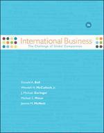 International Business : The challenge of global competititon