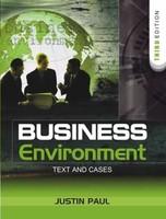 Business Enviornment : Text & Cases