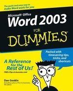 Word 2003 for Dummies