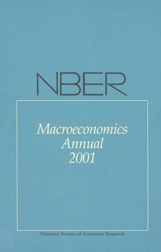 NBER Macroeconomics Annual 2001