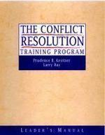 The Conflict Resolution Training Program