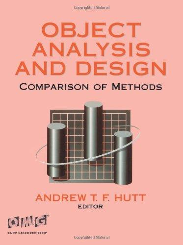 Object Analysis and Design: Comparison of Methods