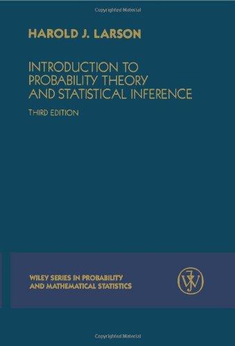 Introduction to Probability Theory and Statistical Inference