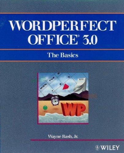 WordPerfect Office 3.0: The Basics 