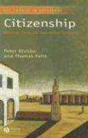 Citizenship: Discourse, Theory, and Transnational Prospects 1st Edition