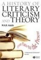 A History of Literary Criticism and Theory From Plato to the Present Reprint  Edition