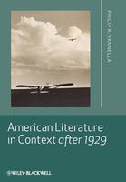 American Literature in Context after 1929