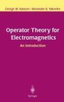 Operator Theory For Electromagnetics : An Introduction 1st Edition