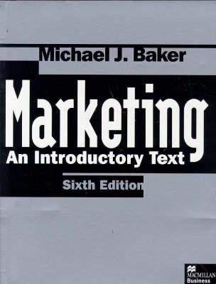 Marketing: An Introductory Text