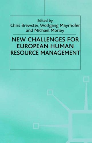 New Challenges for European Human Resource Management