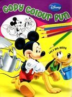 Mickey Copy Colouring Book: Let?s Get Going