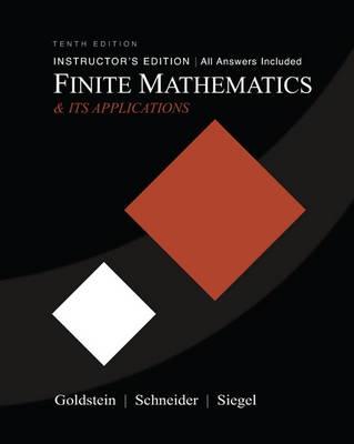 Finite Mathematics & Its Applications (10th Edition)
