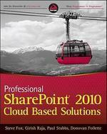 Professional Sharepoint 2010 Cloud-Based Solutions