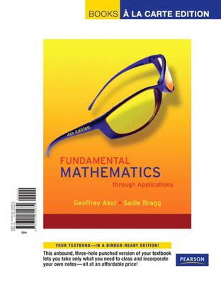 Fundamental Mathematics through Applications (4th Edition)