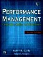 Performance Management : Concepts,Skills And Exercises