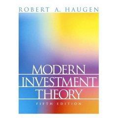 Modern Investment Theory