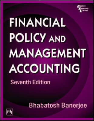 Financial Policy and Management Accounting