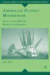 American Puppet Modernism: Essays on the Material World in Performance