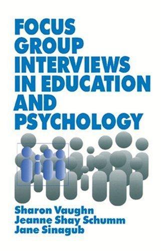 Focus Group Interviews in Education and Psychology