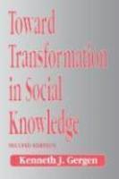 Toward Transformation in Social Knowledge 0002 Edition