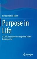 Purpose in Life: A Critical Component of Optimal Youth Development