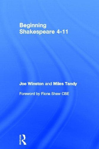 Beginning Shakespeare: 4-11
