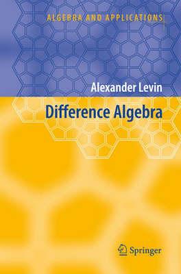 Difference Algebra (Algebra and Applications)