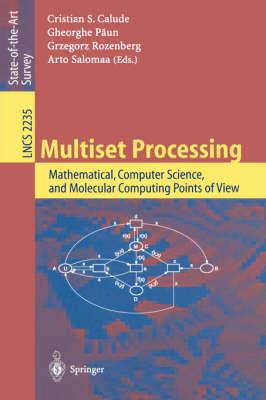 Multiset Processing: Mathematical, Computer Science, and Molecular Computing Points of View (Lecture Notes in Computer Science)