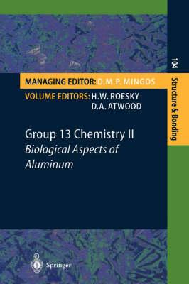 Group 13 Chemistry II: Biological Aspects of Aluminum (Structure and Bonding)