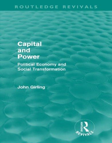 Capital and Power (Routledge Revivals)