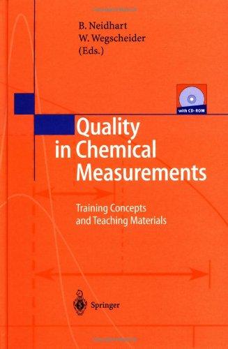 Quality in Chemical Measurements [With CD-ROM]