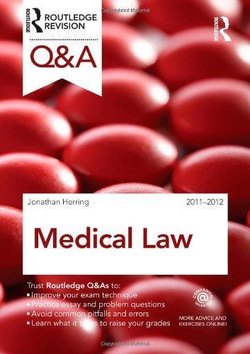 Q&A Medical Law 2011-2012 (Questions and Answers)